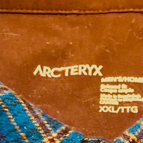 ARCTERYX CAVUS MENS FLANNEL LONG SLEEVE PLAID XXL SHIRT.EUC RARE MATERIAL& MODEL - Picture 4 of 13